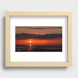 Sunset series Recessed Framed Print