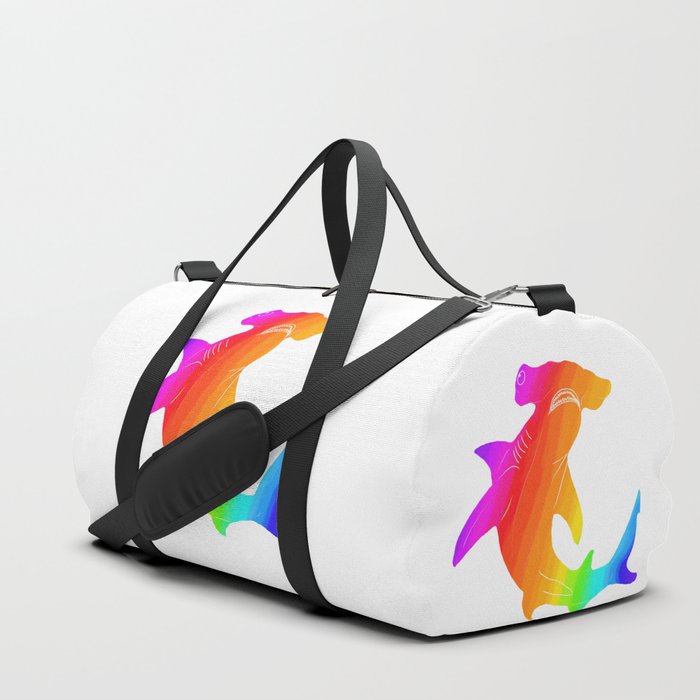 Rainbow duffle discount bag