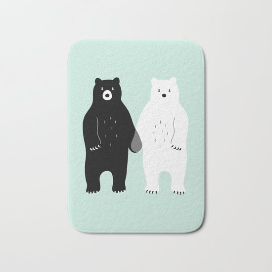 Gray Bath Mat