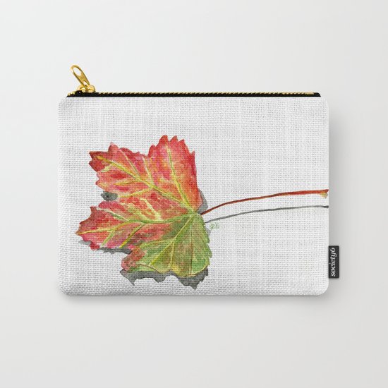 Autumn leaf of maple Carry-All Pouch
