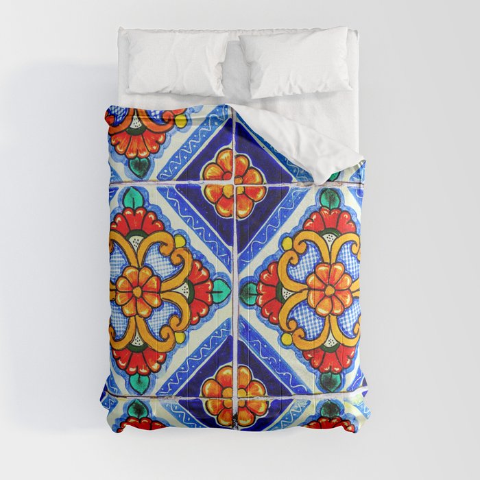 Mexican Tile 10 Comforter