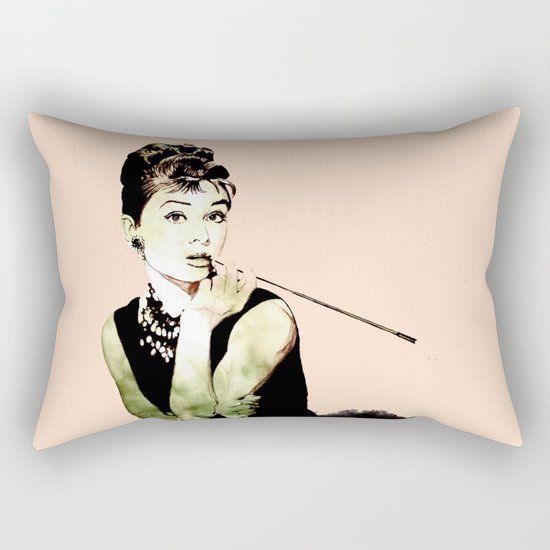 MISS GLOLIGHTLY - Breakfast at Tiffany´s - QUOTE Rectangular Pillow
