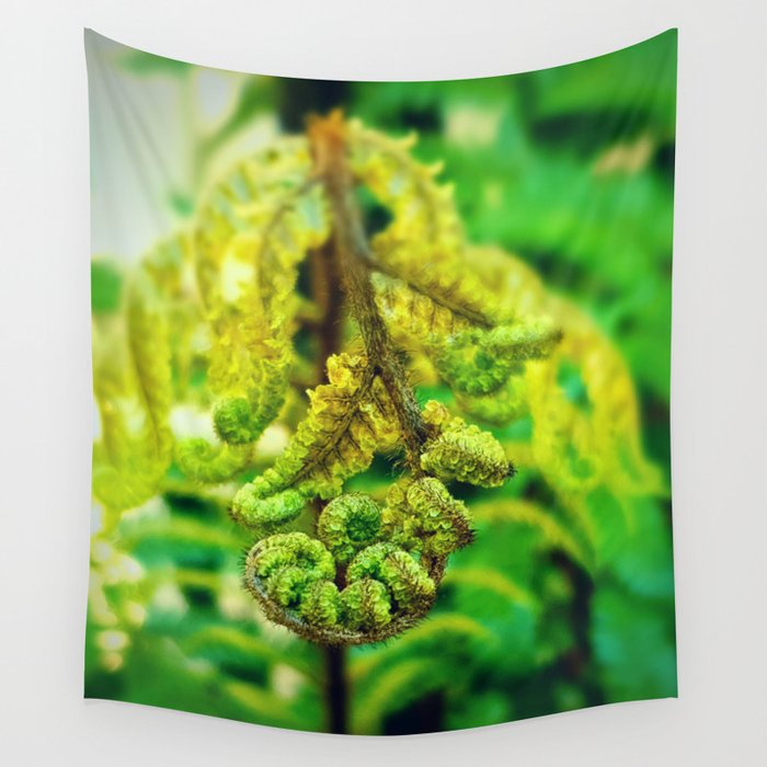Fern tapestry top
