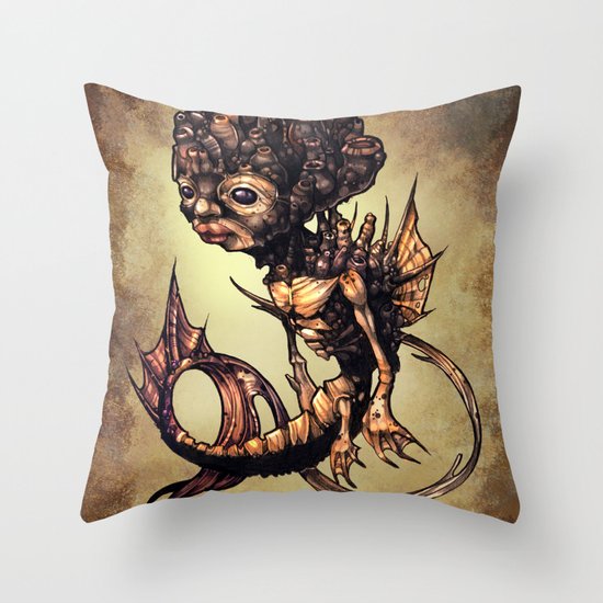 SEAHORSE Throw Pillow