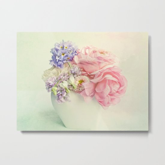 tiny spring bouquet Metal Print