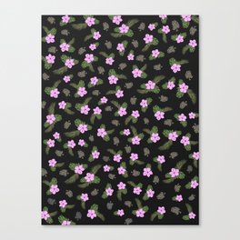 funky flowers  Canvas Print