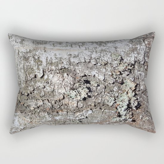 Tree Bark Rectangular Pillow