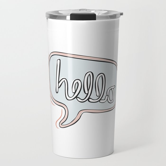 Hello! Travel Mug