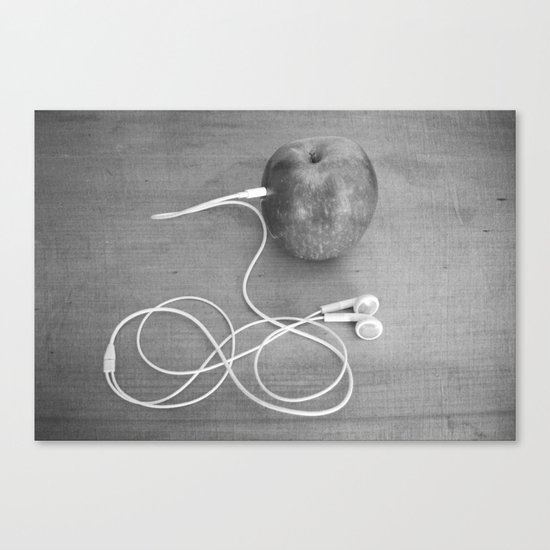 Wrong Apple Canvas Print