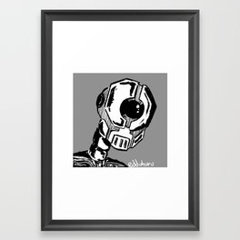 I'm a robot and a Mister Framed Art Print