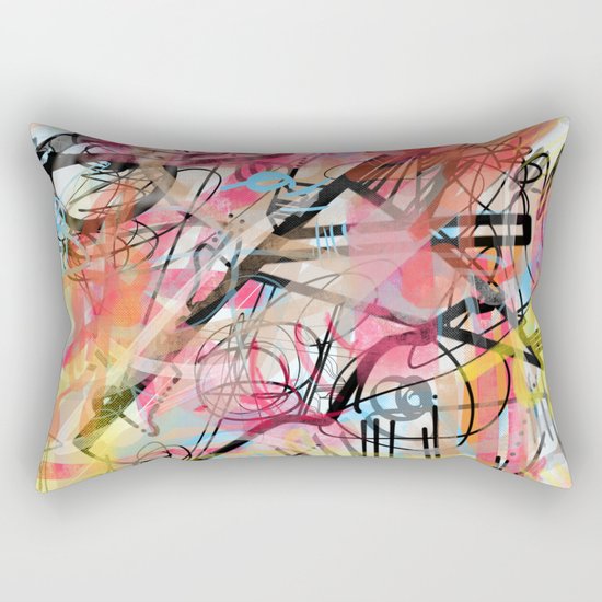 Colores Rectangular Pillow