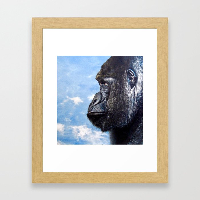 Congo Sky Framed Art Print