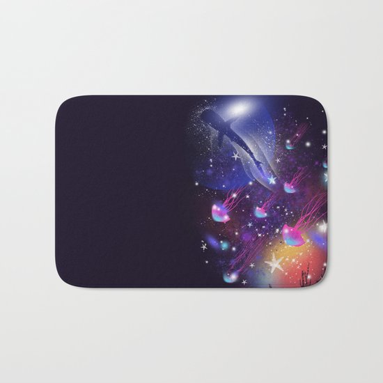 Cosmic Sea Bath Mat