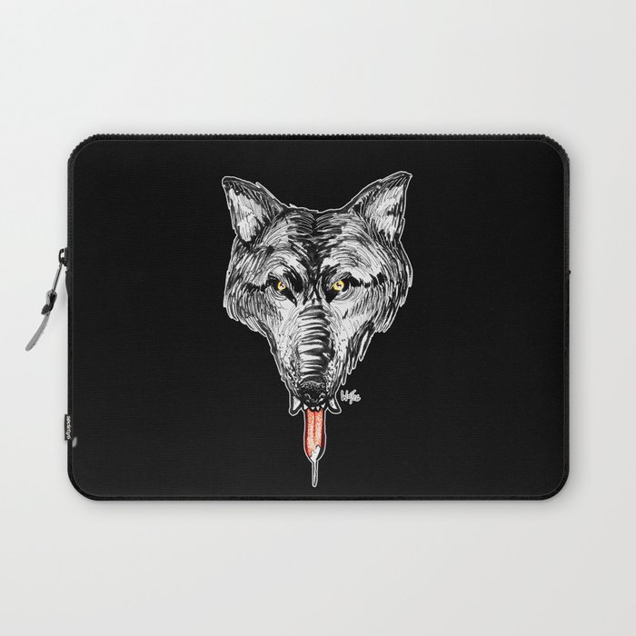 Wolf's Tongue Laptop Sleeve
