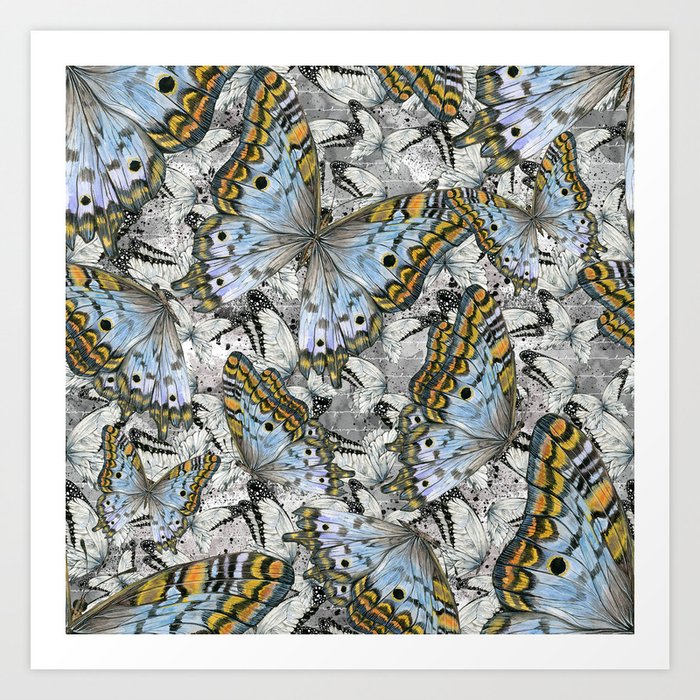 Butterflies #4 Art Print