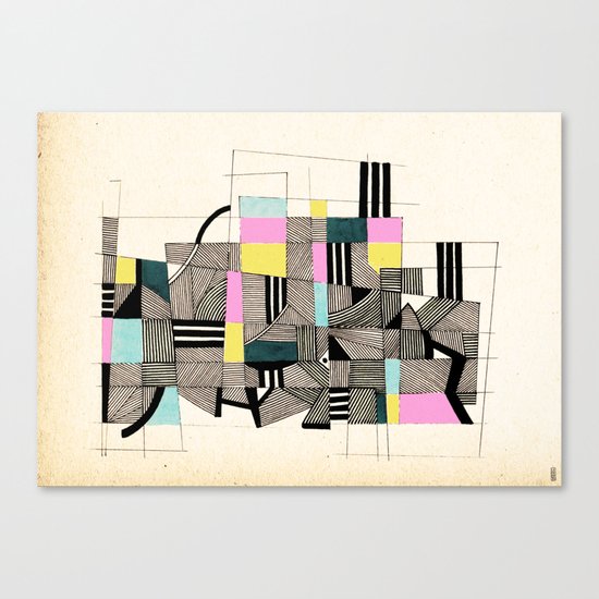 - architecture#01 - Canvas Print