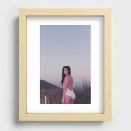 Emily in Colorado Recessed Framed Print