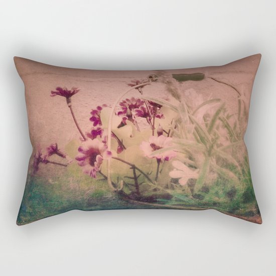 Floral Joy Rectangular Pillow