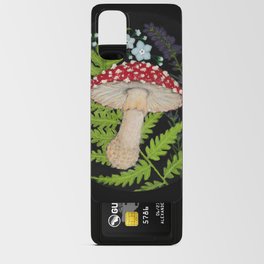 Mushroom, Fern & Flowers Android Card Case