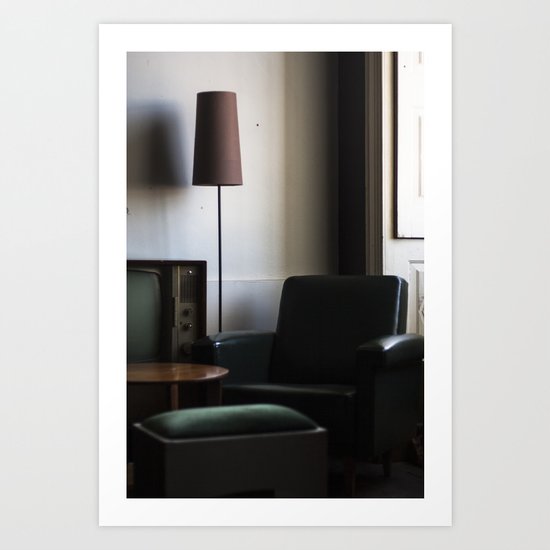 mercado negro Art Print