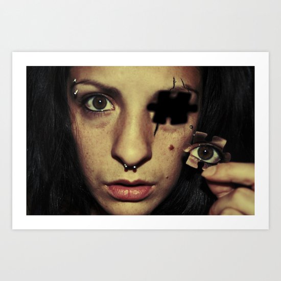 A piece of me Art Print