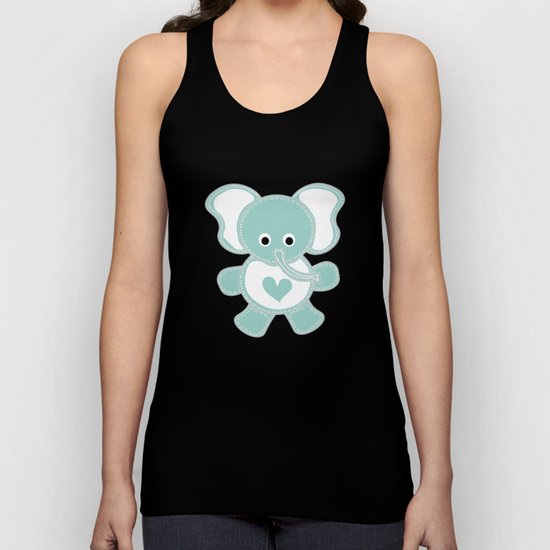 Elephant Unisex Tank Top