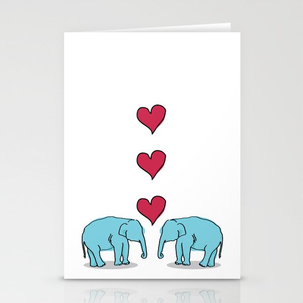 Elephant Love Stationery Cards