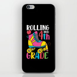 Rolling Into 4th Grade iPhone Skin