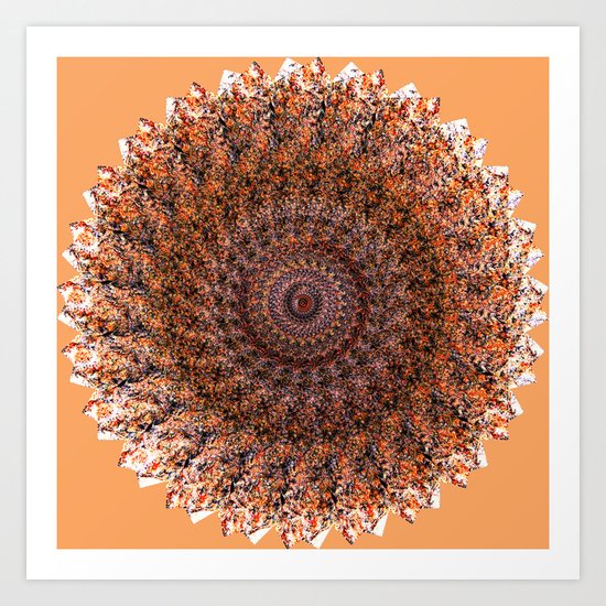 Wheel of Fire Art Print