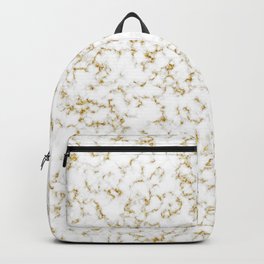 Golden Marble Backpack