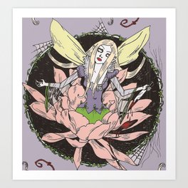 Frightful Fairy Art Print