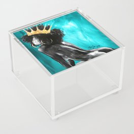 Naturally Queen VIII TEAL Acrylic Box