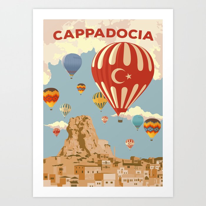 Cappadocia Art Print