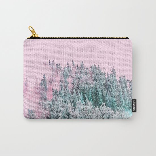 Forest Fog V5 #society6 #decor #buyart Carry-All Pouch