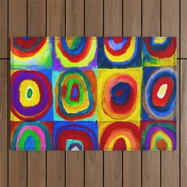 Wassily Kandinsky Color Study Outdoor Rug