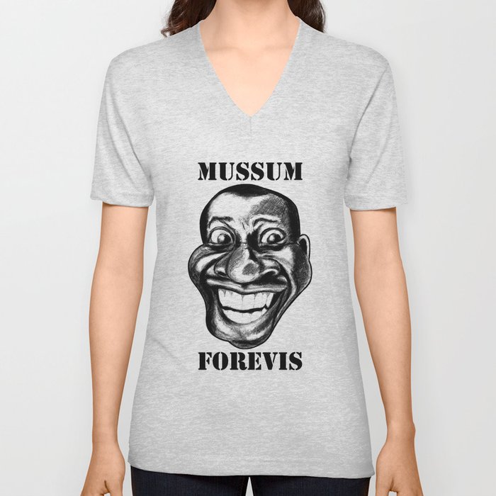 Mussum Forevis V Neck T Shirt