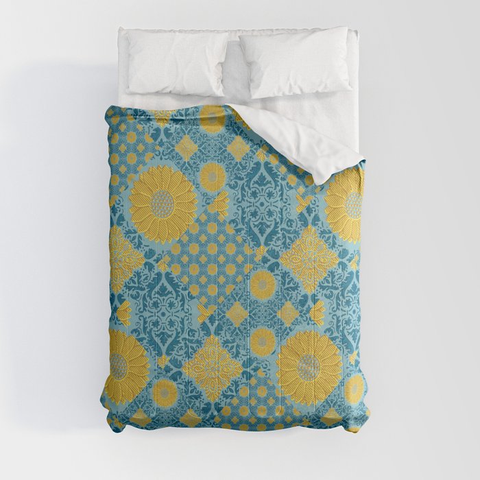 summer tiles Comforter