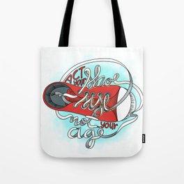 Act your shoe size Tote Bag