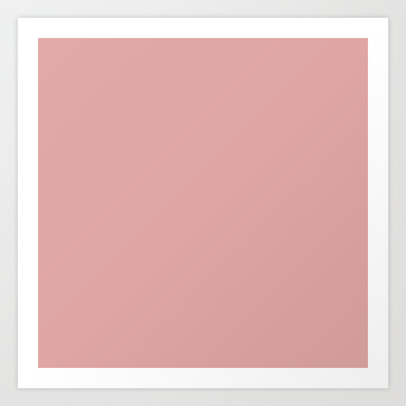 Chalky Pastel Pink Solid Color Art Print By Podartist Society6 We have a massive amount of desktop and mobile backgrounds. chalky pastel pink solid color art print by podartist