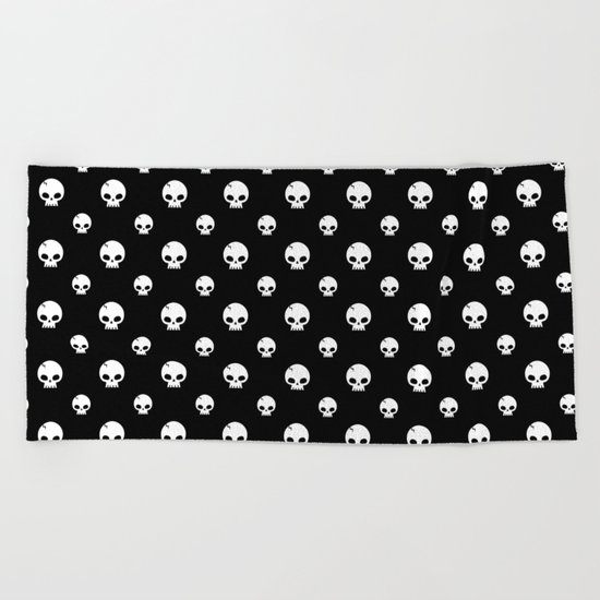 Skull Beach Towel