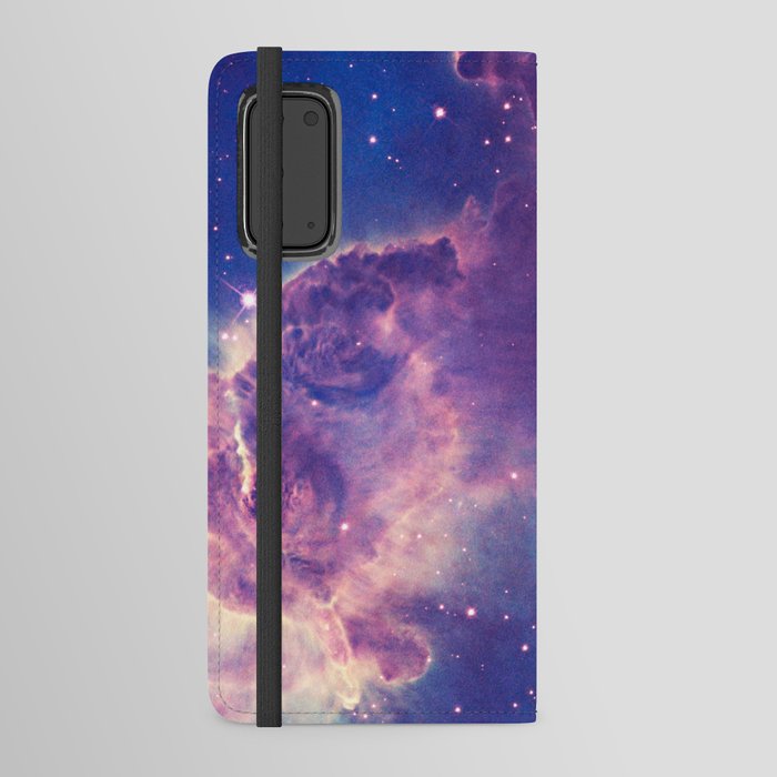 Colorful Universe Nebula Galaxy And Stars Android Wallet Case