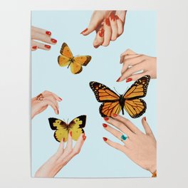 Social Butterflies Poster