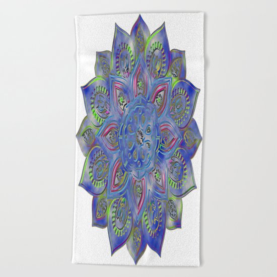 LOTUS glow Beach Towel