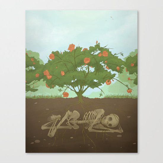 Rose Garden Canvas Print