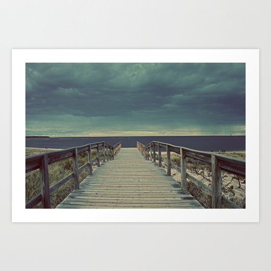 Nautica: Pathway to Horizon Art Print