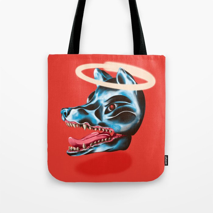 Kitsune Mask Tote Bag