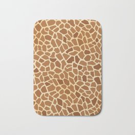 Giraffe Animal Print Bath Mat | Safari, Trendy, Africa, Animal, Fancy, Fashion, Giraffeprint, Wild, Graphicdesign, Spots 