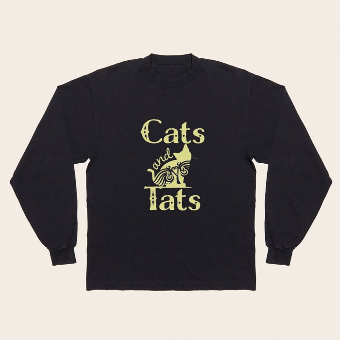 Tats and cats shirt hot sale
