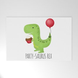 Party-Saurus Rex Welcome Mat