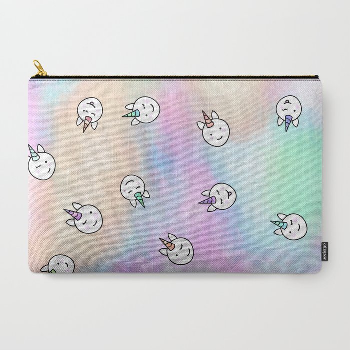 Unicorn Emojis Carry All Pouch By Kacieeeee Society6